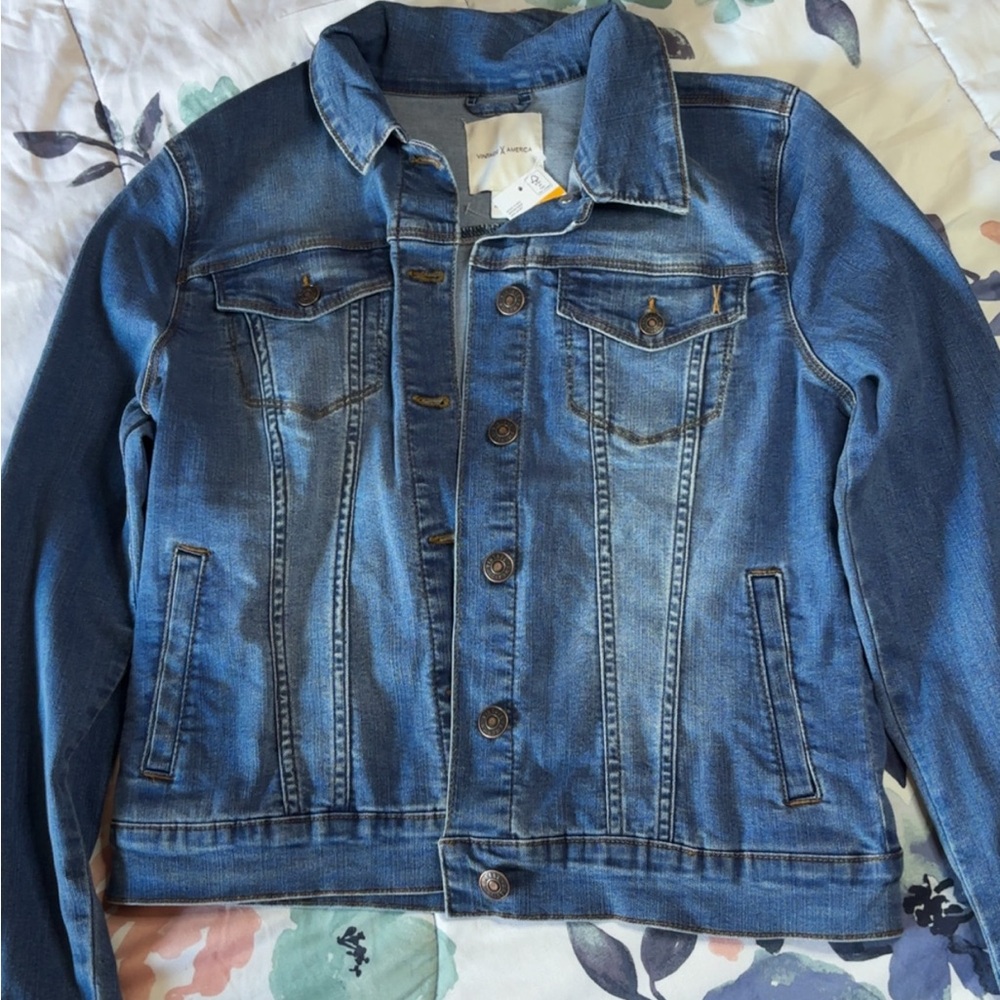 Vintage America Blue Jean Jacket